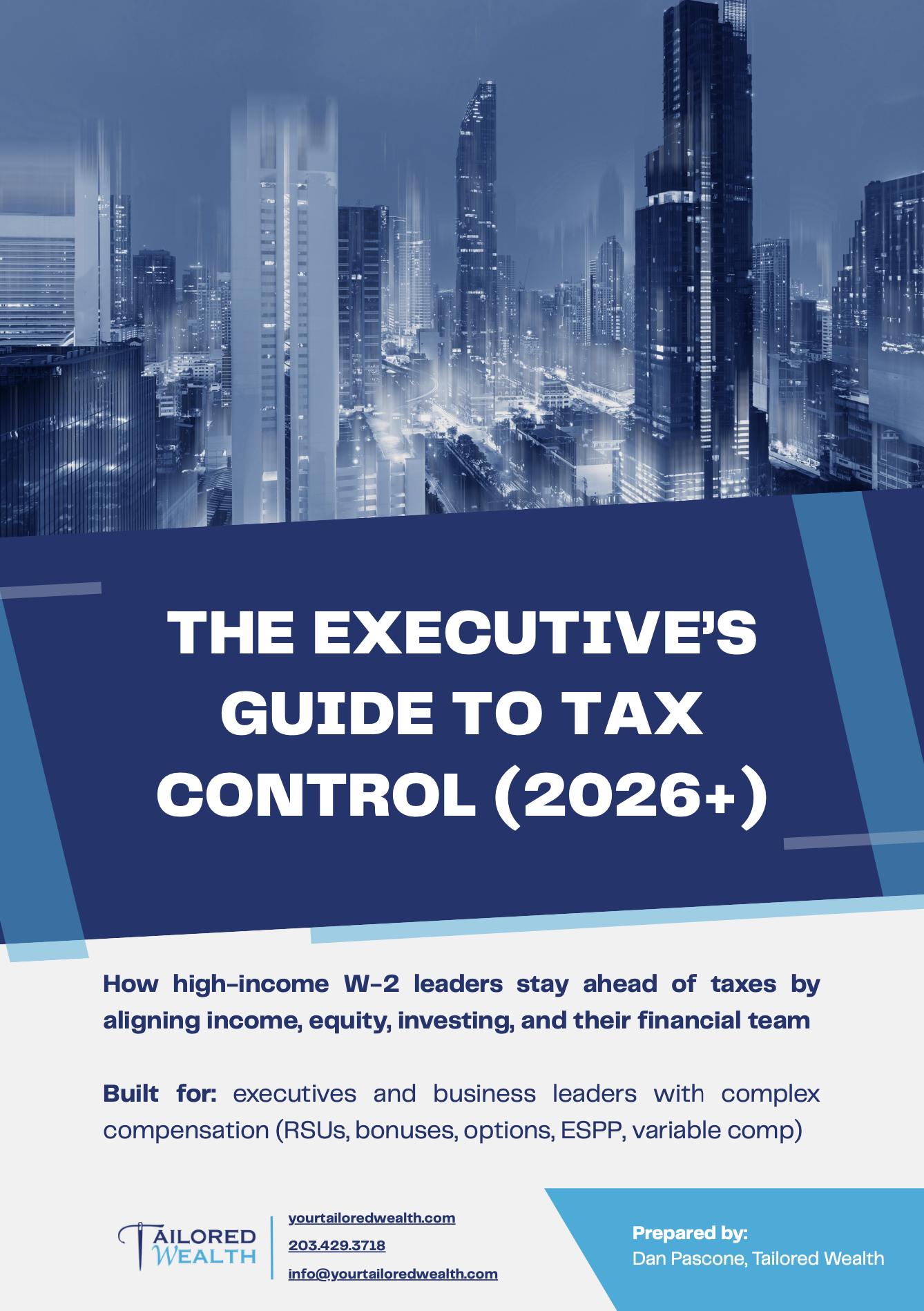 Executive’s Guide to Tax Control 2026+