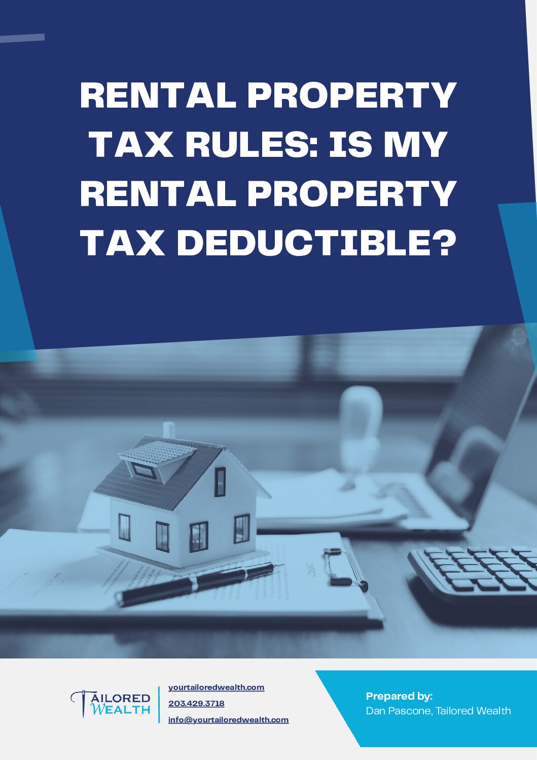 Rental Property Tax Rules: Is My Rental Property Tax Deductible?