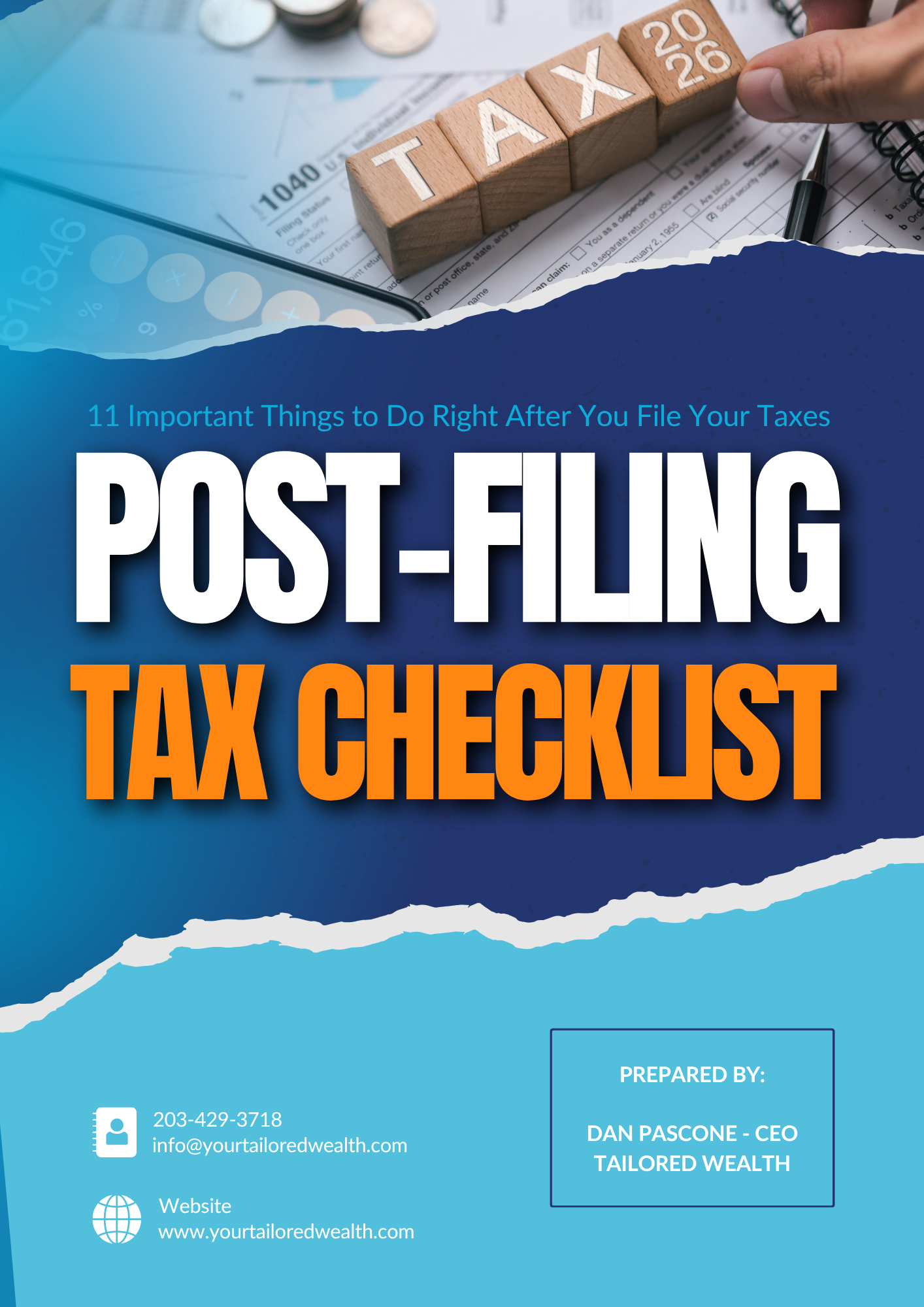 Post-Filing Tax Checklist
